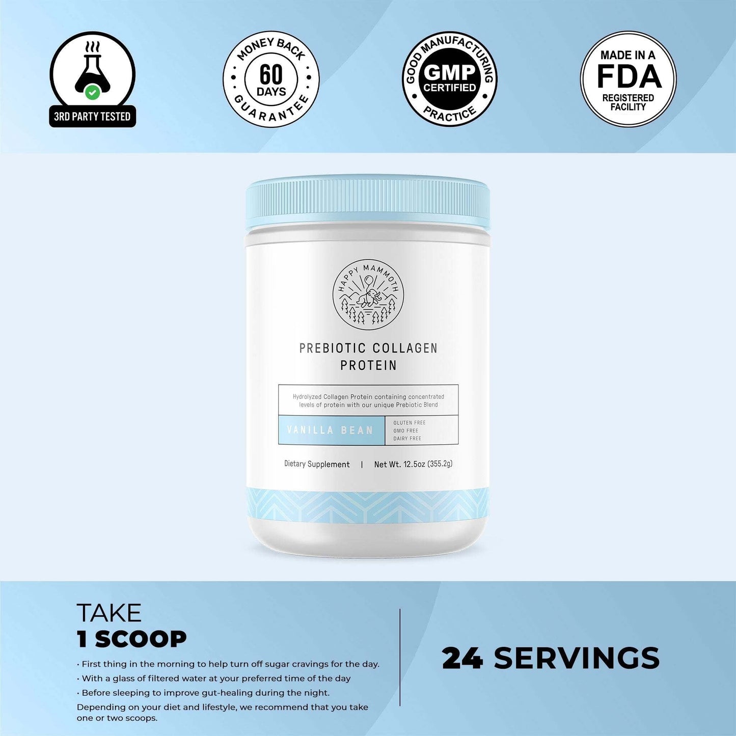 Prebiotic Collagen Protein